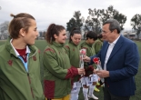 Başkan Batur’dan Maç Öncesi Kadınlar Günü Kutlaması